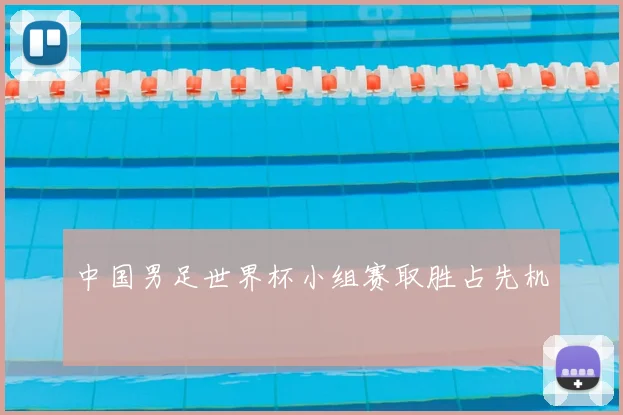 中国男足世界杯小组赛取胜占先机